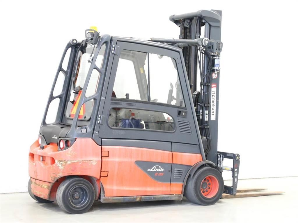 Linde E35L/387 電動堆高機