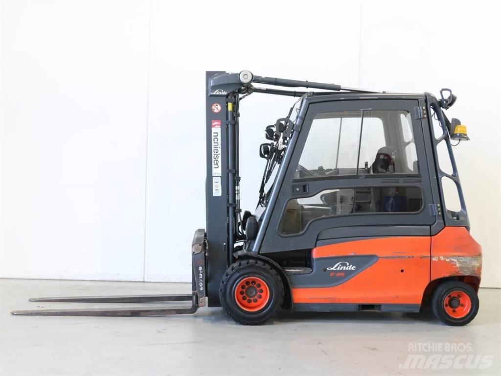 Linde E35L/387 電動堆高機