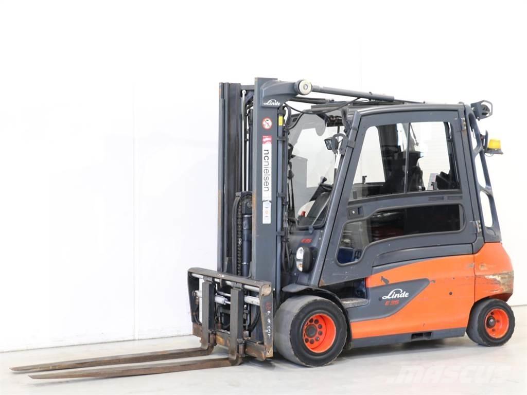 Linde E35L/387 電動堆高機