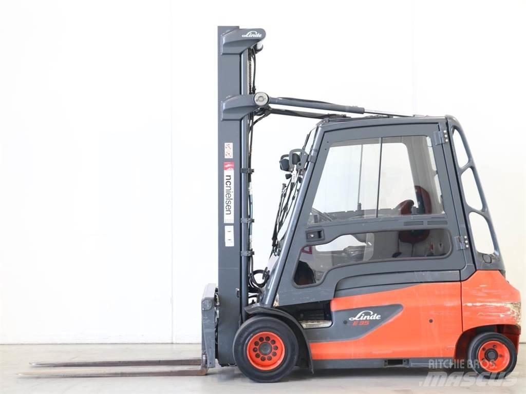 Linde E35L/387 電動堆高機