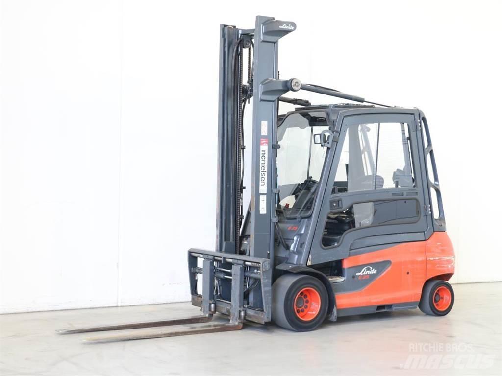 Linde E35L/387 電動堆高機