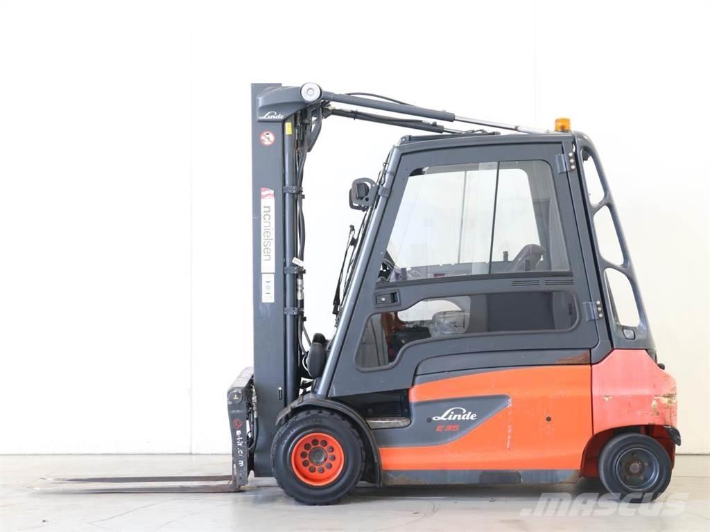 Linde E35L/387 電動堆高機