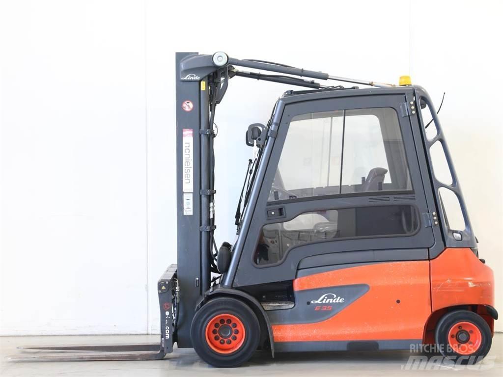 Linde E35L/387 電動堆高機
