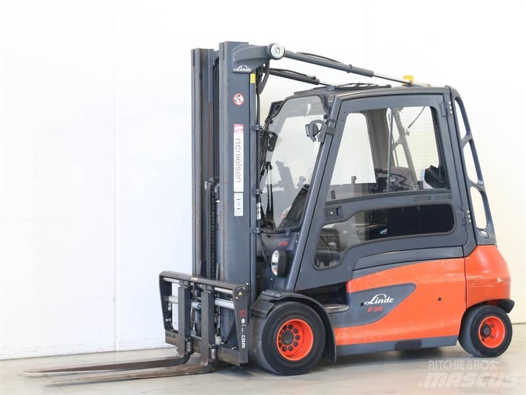 Linde E35L/387 電動堆高機