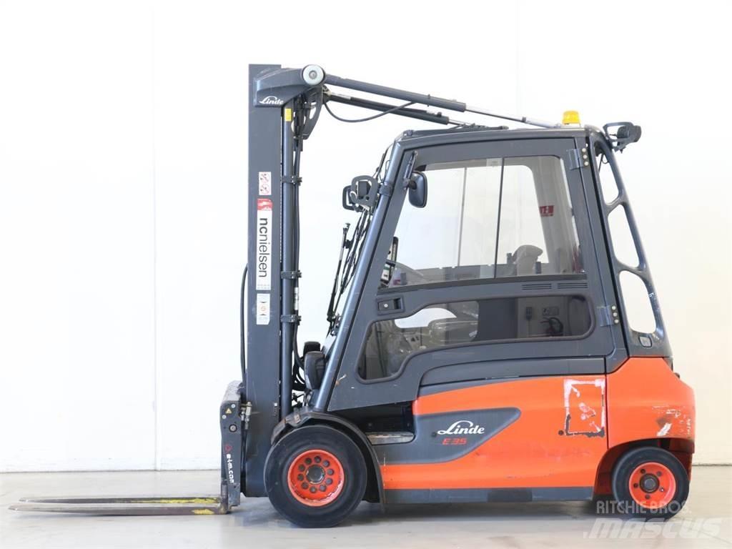 Linde E35L/387 電動堆高機
