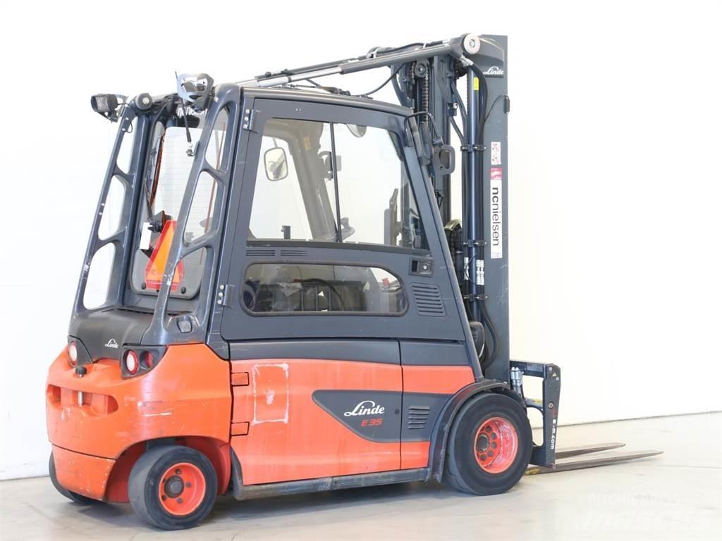 Linde E35L/387 電動堆高機
