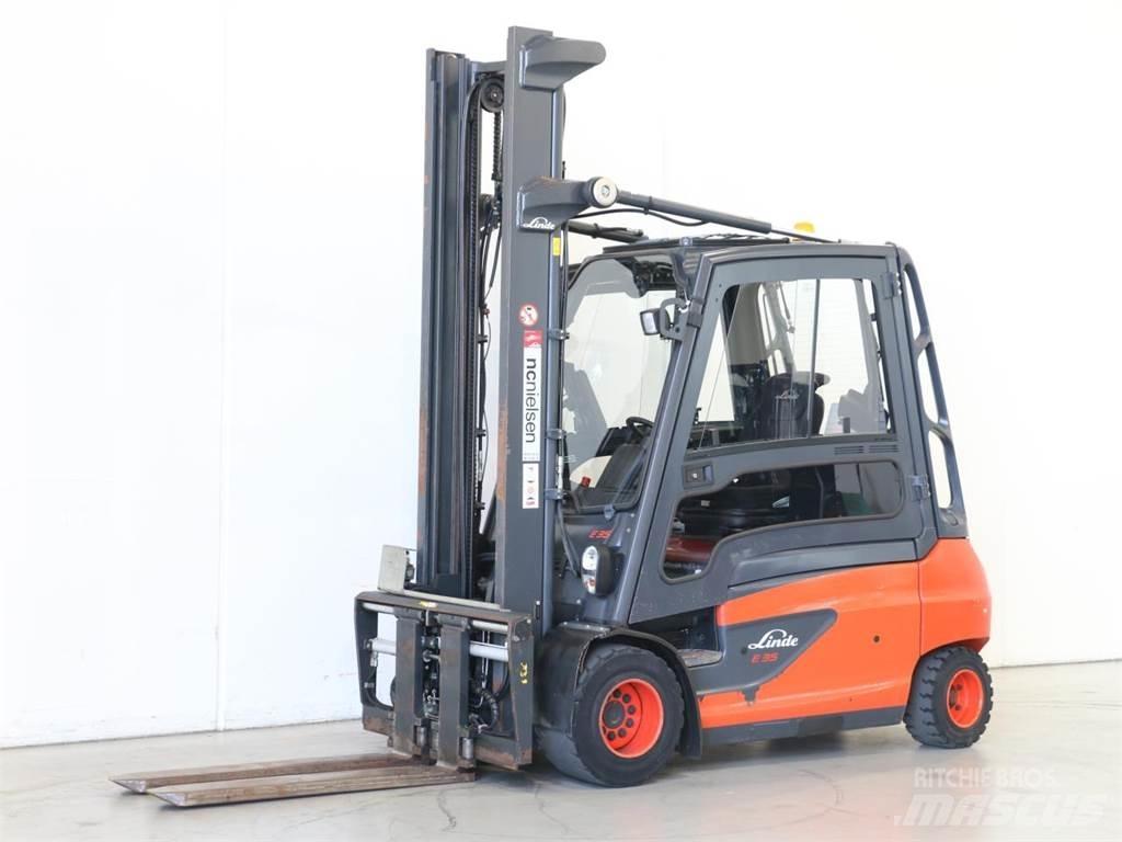 Linde E35L/387 電動堆高機