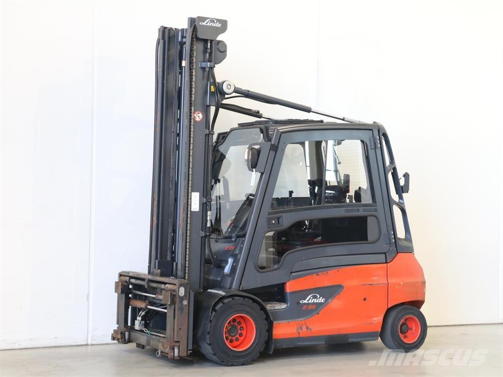 Linde E35L/387 電動堆高機