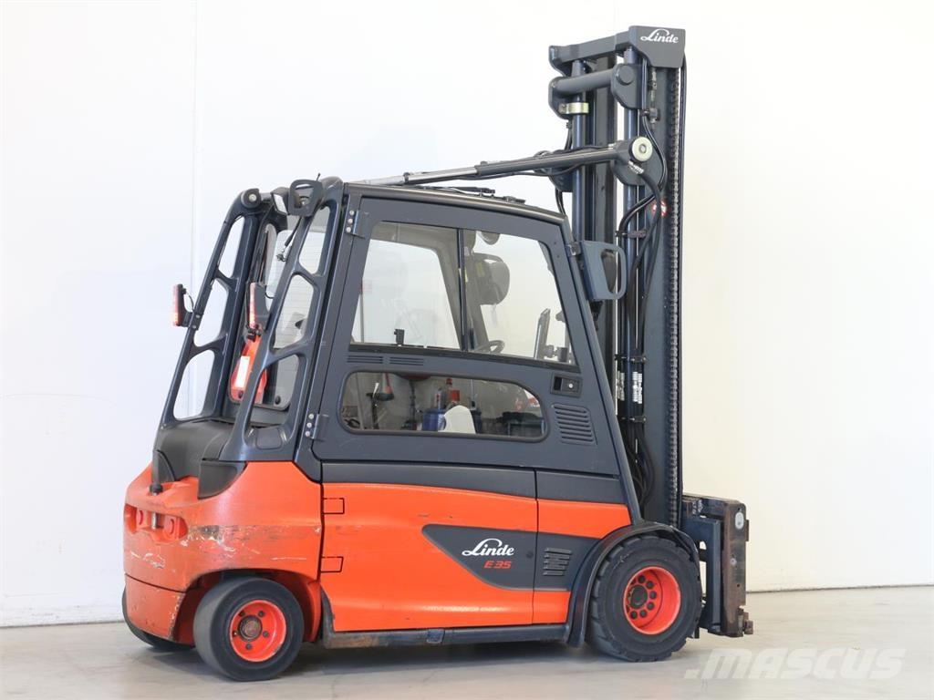 Linde E35L/387 電動堆高機