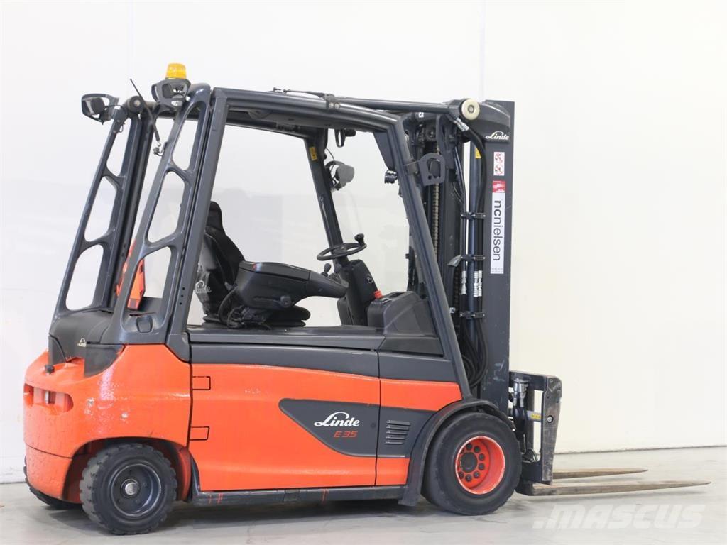 Linde E35L/387 電動堆高機