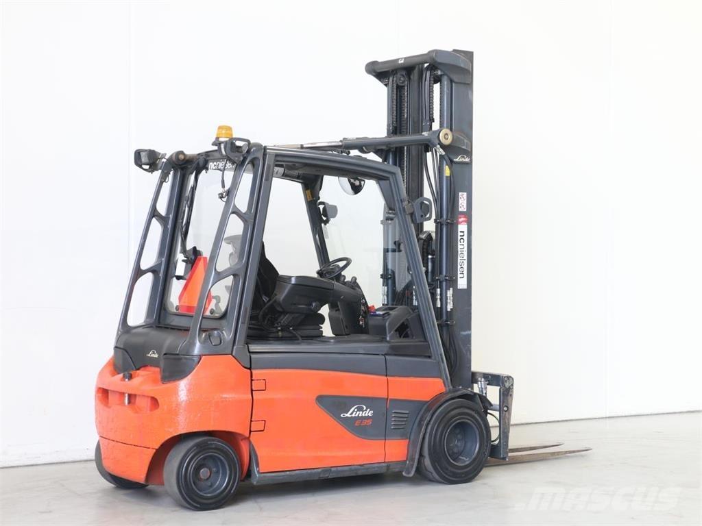 Linde E35L/387 電動堆高機