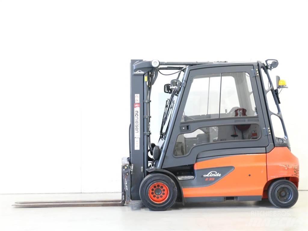 Linde E35L/387-01 電動堆高機