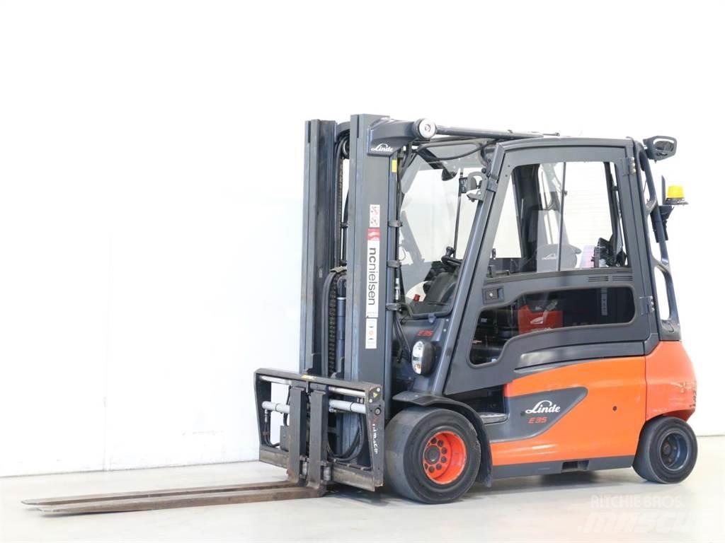 Linde E35L/387-01 電動堆高機