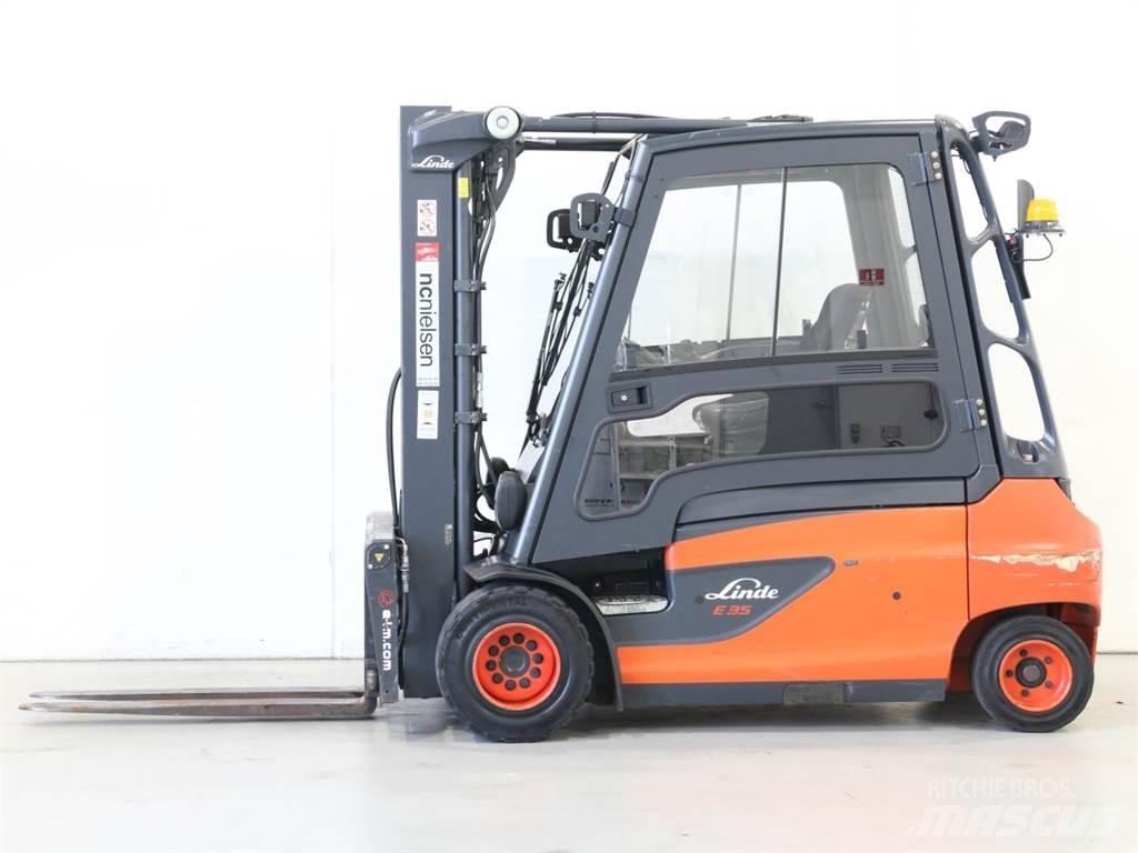 Linde E35L/387-01 電動堆高機