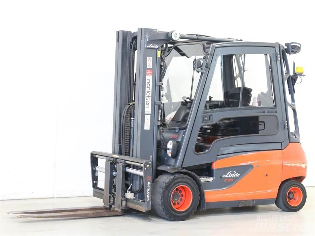 Linde E35L/387-01 電動堆高機