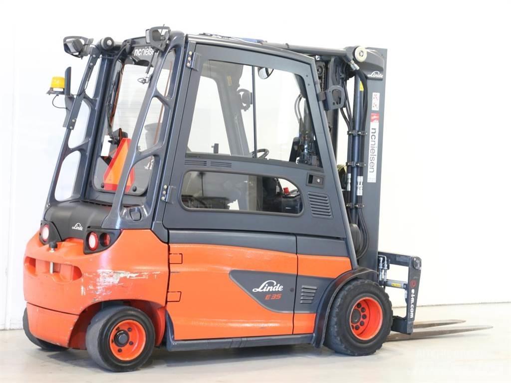 Linde E35L/387-01 電動堆高機