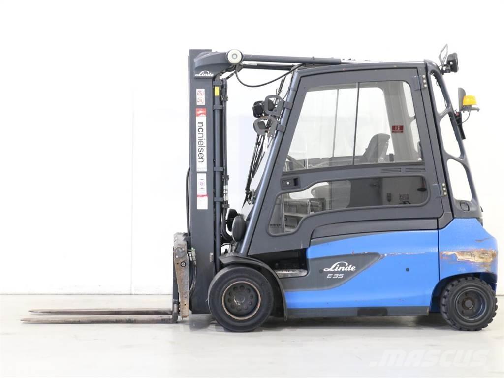 Linde E35L/387-01 電動堆高機