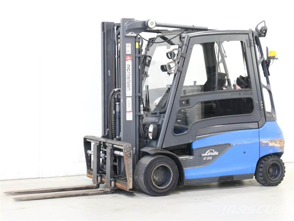 Linde E35L/387-01 電動堆高機