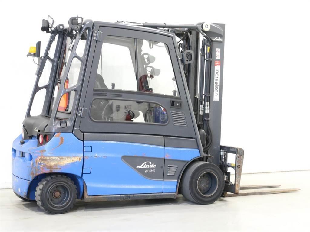 Linde E35L/387-01 電動堆高機