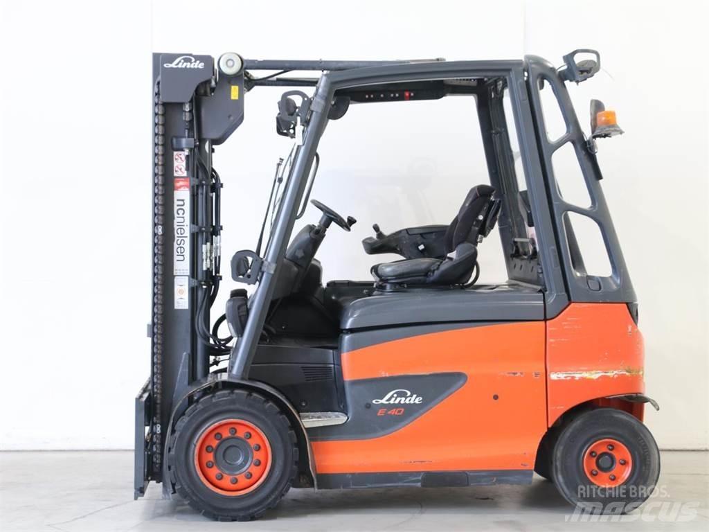 Linde E40/600H/388 電動堆高機