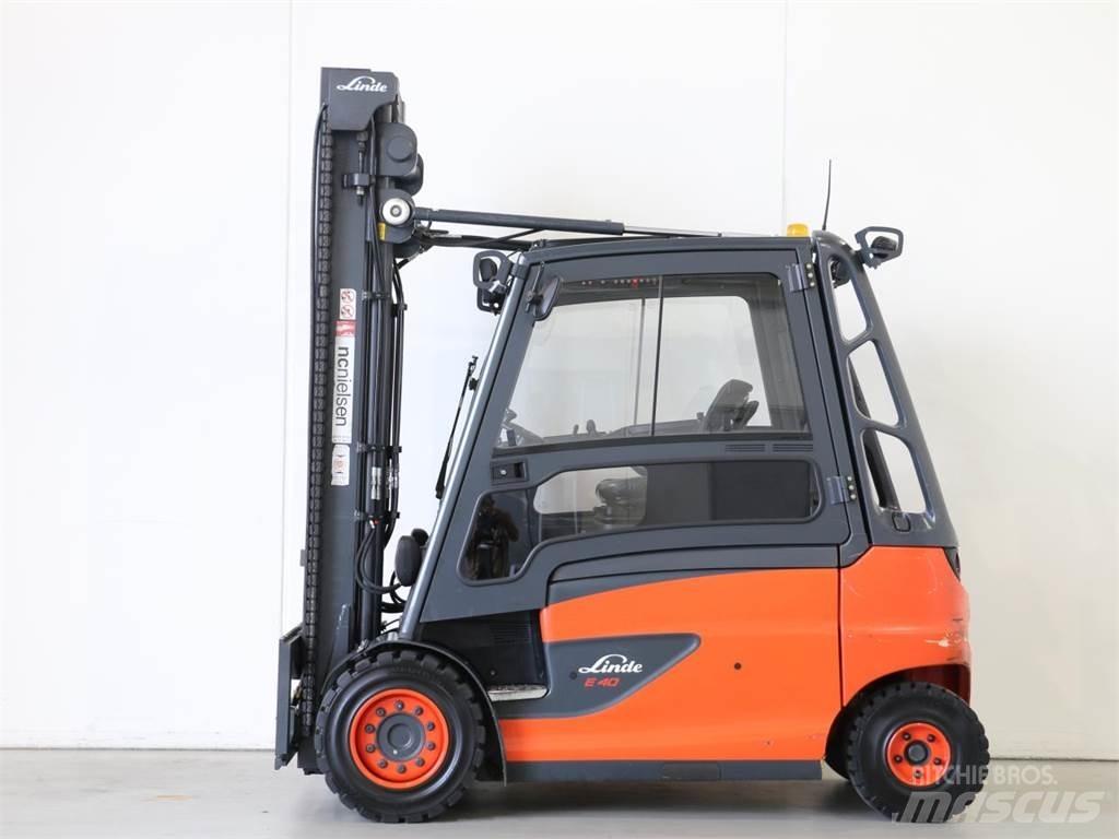 Linde E40/600HL/388 電動堆高機
