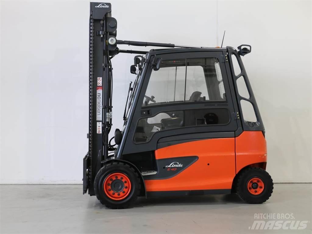 Linde E40/600HL/388 電動堆高機