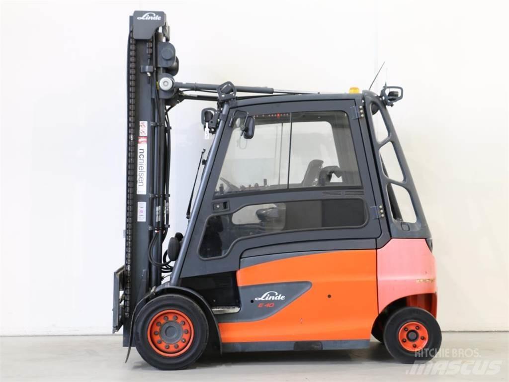 Linde E40/600HL/388 電動堆高機
