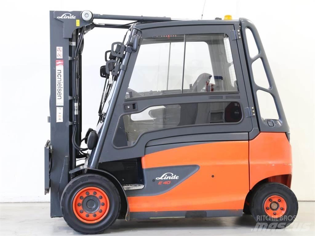 Linde E40/600HL/388 電動堆高機