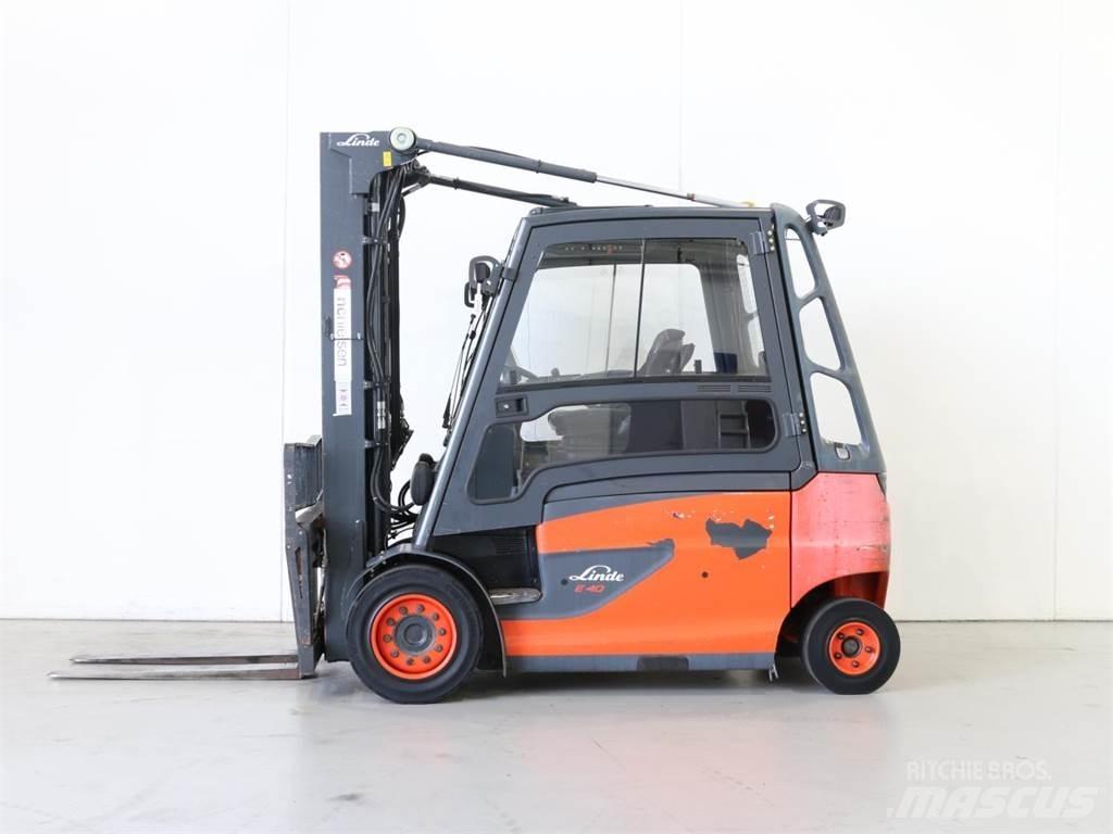 Linde E40/600HL/388 電動堆高機