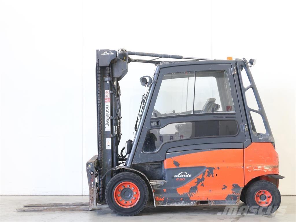 Linde E50/600HL/388 電動堆高機