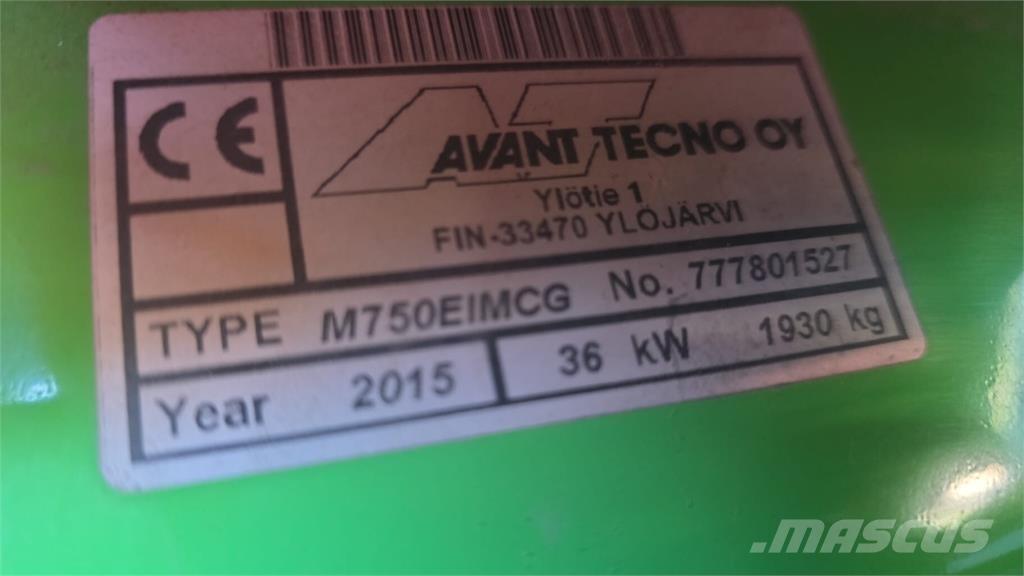 Avant 750 小型裝載機