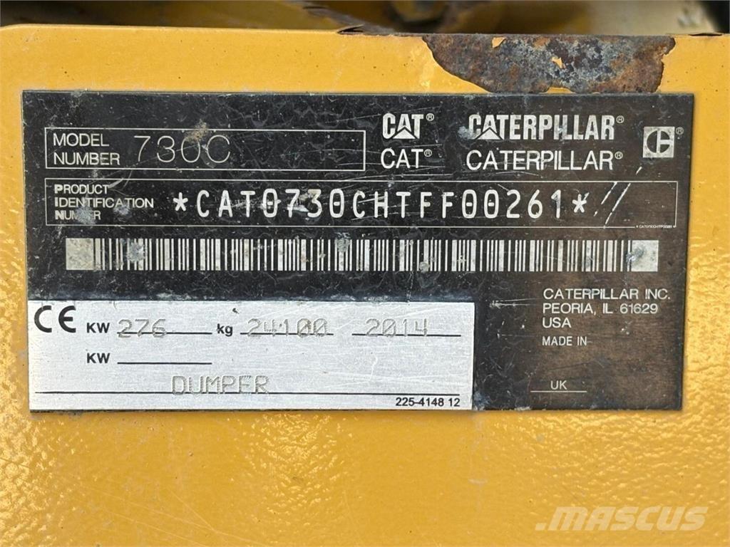 CAT 730 C 鉸接式起吊車