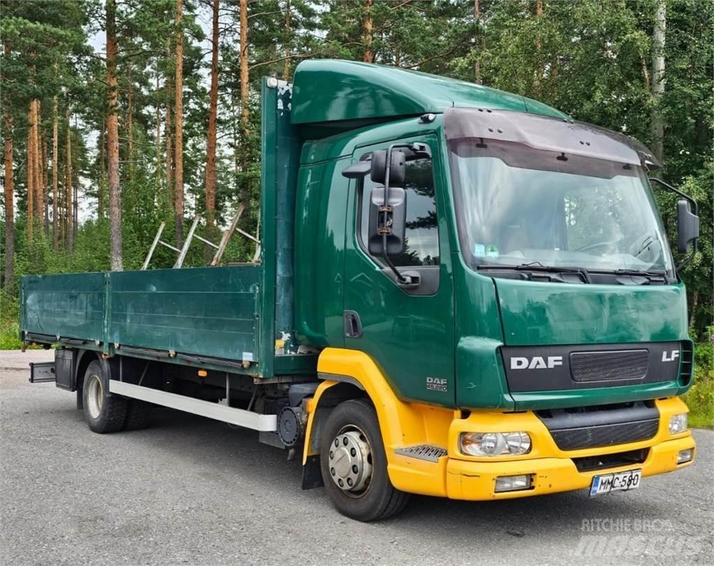 DAF LF 45.220 平板式/側卸式卡車