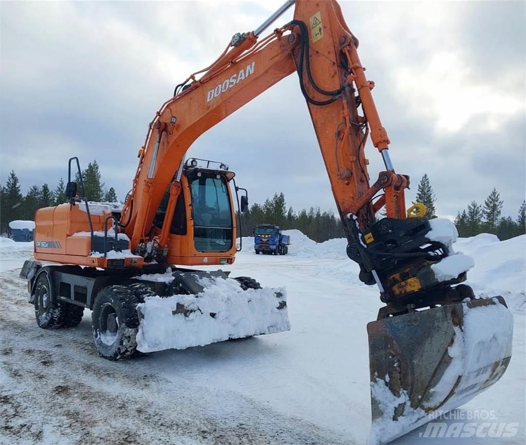 Doosan DX160W 履帶式 挖土機/掘鑿機/挖掘機