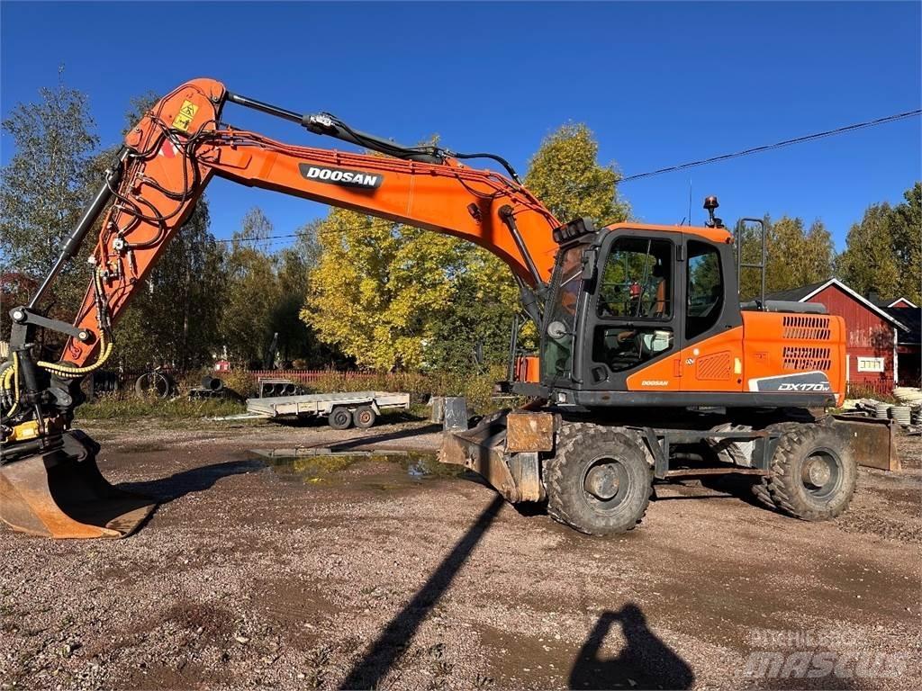 Doosan DX170W-5 旋轉式挖土機/掘鑿機/挖掘機