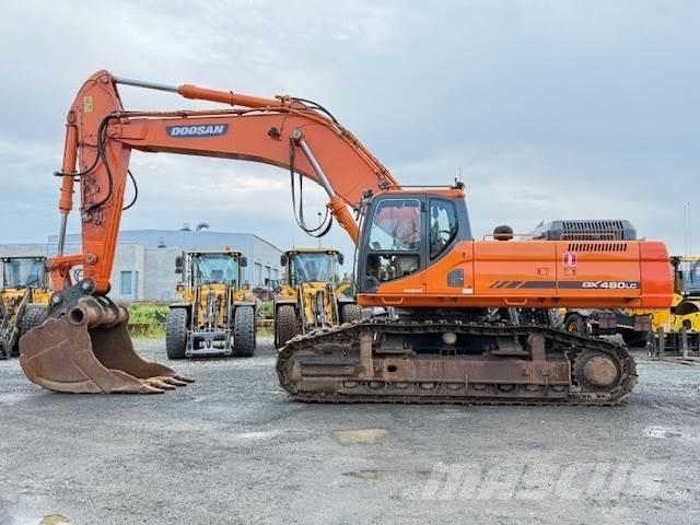 Doosan DX480LC 履帶式 挖土機/掘鑿機/挖掘機