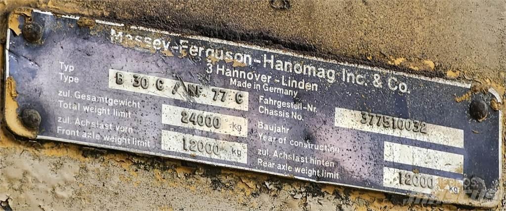 Hanomag 77C 輪胎式裝載機