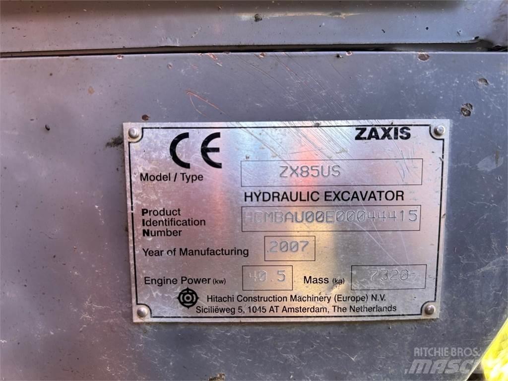 Hitachi ZX85 US 中型挖土機/掘鑿機/挖掘機 7t-12t