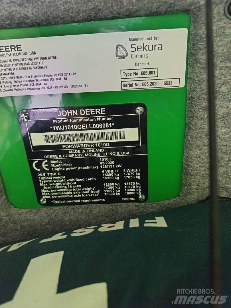 John Deere 1010G 集運機
