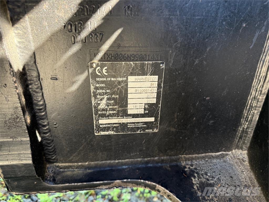 Komatsu 911.5 收穫機