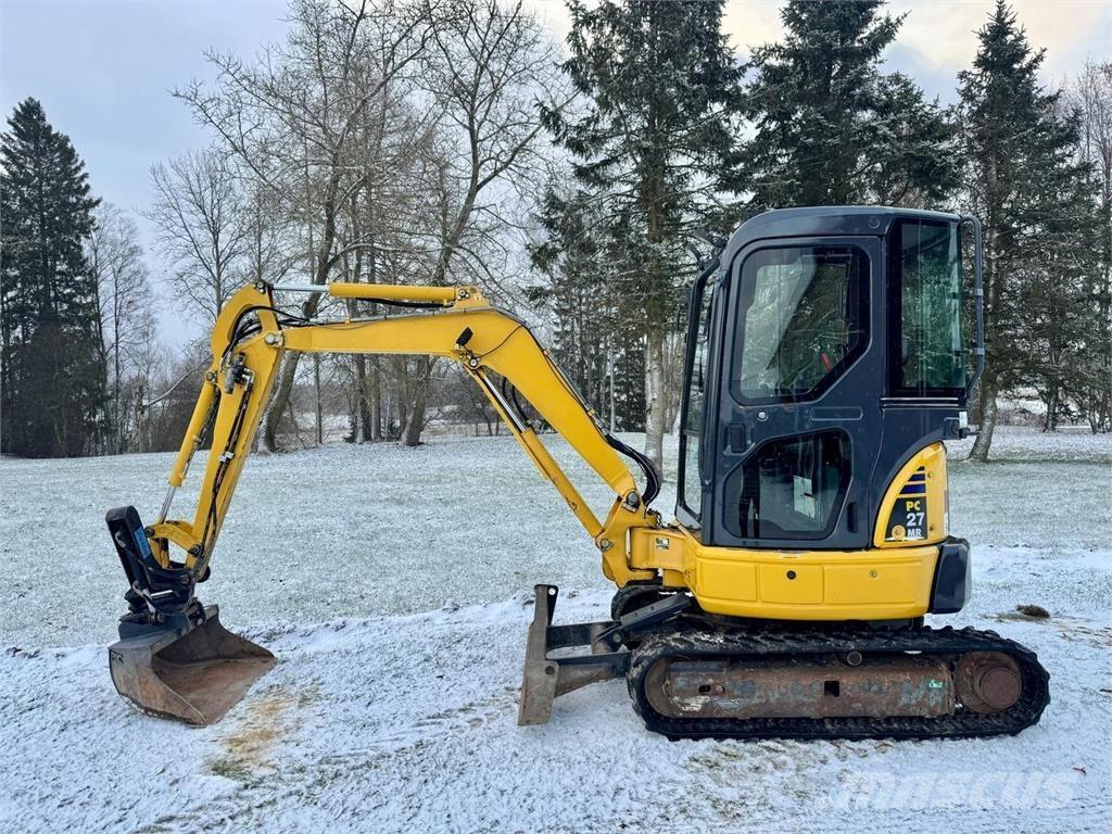 Komatsu PC 27MR-2 小型挖土機/掘鑿機<7t(小型挖掘機)