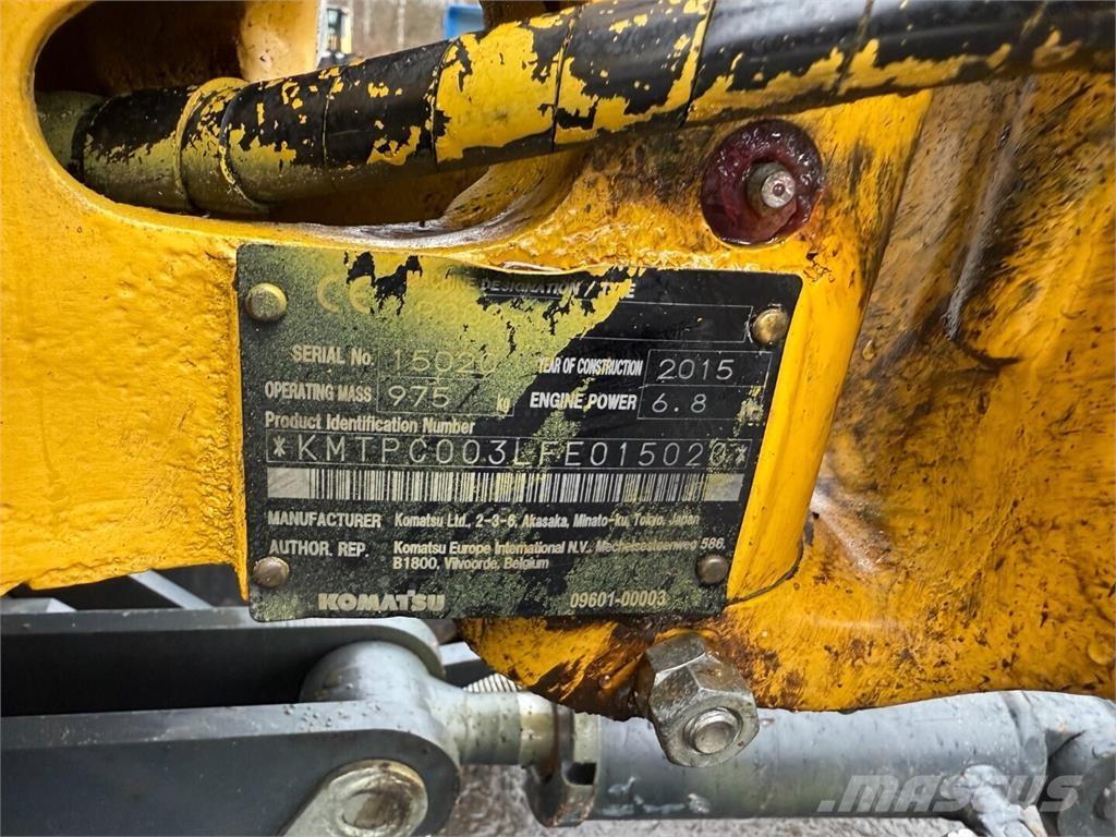 Komatsu PC09 小型挖土機/掘鑿機<7t(小型挖掘機)