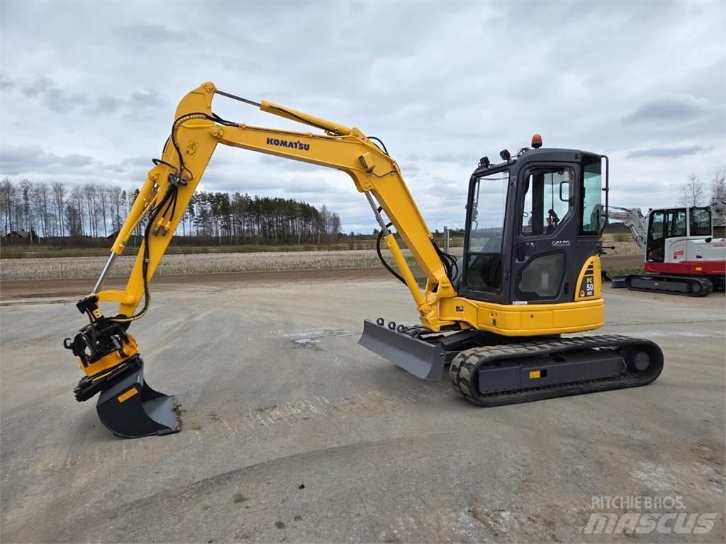 Komatsu PC50MR-2 小型挖土機/掘鑿機<7t(小型挖掘機)
