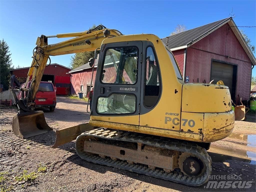 Komatsu PC70-7 中型挖土機/掘鑿機/挖掘機 7t-12t