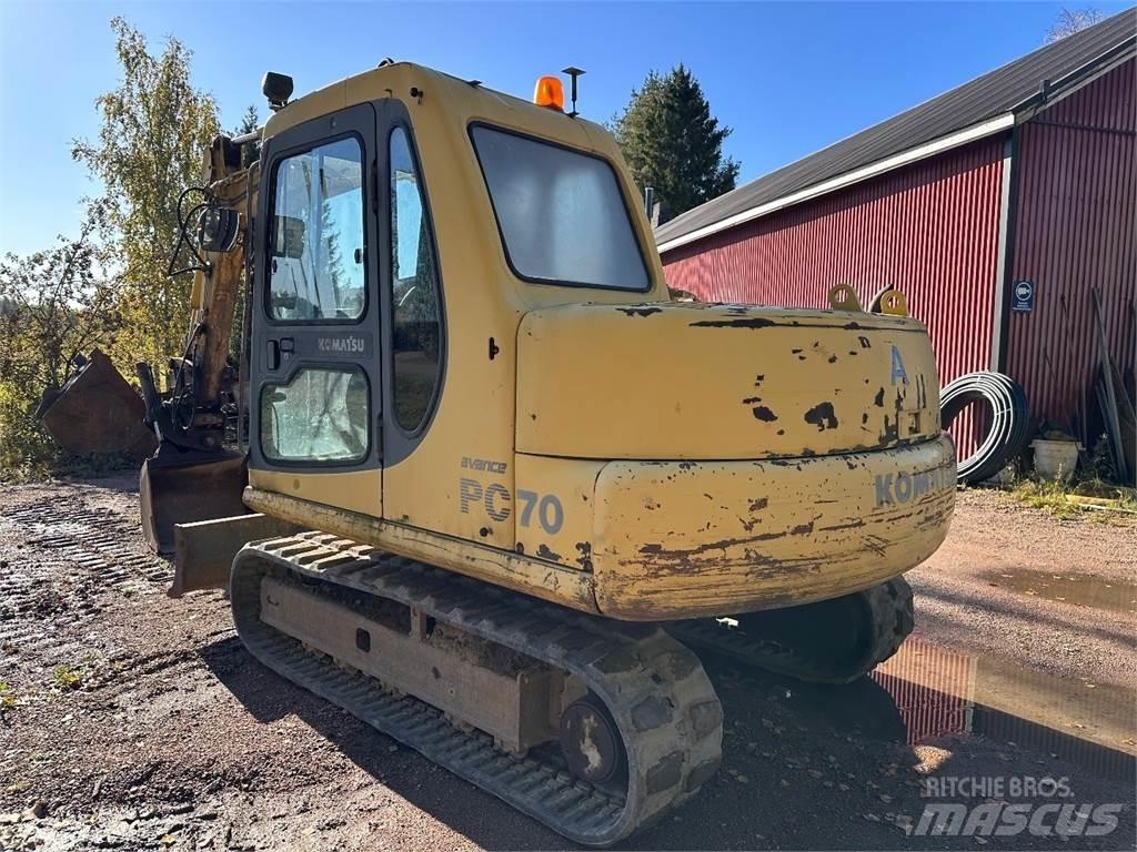 Komatsu PC70-7 中型挖土機/掘鑿機/挖掘機 7t-12t