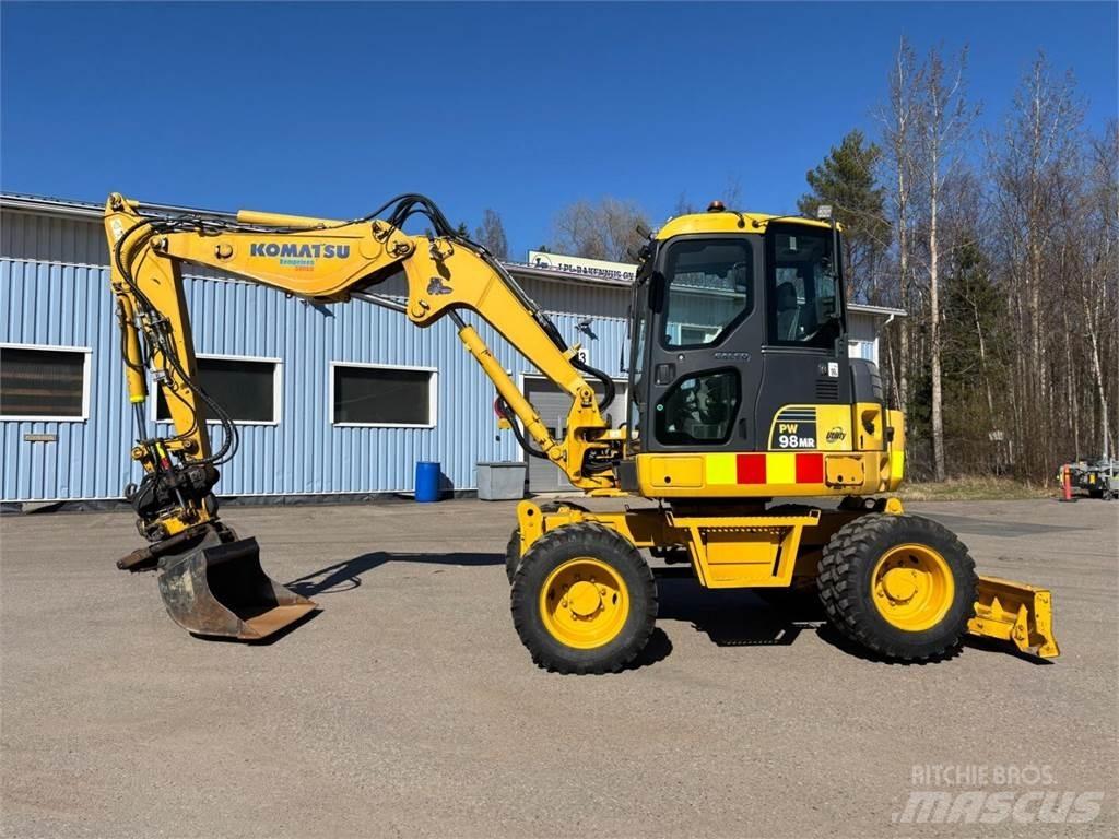 Komatsu PW 98MR-6 旋轉式挖土機/掘鑿機/挖掘機