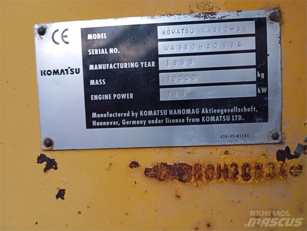 Komatsu WA 380-3H 輪胎式裝載機