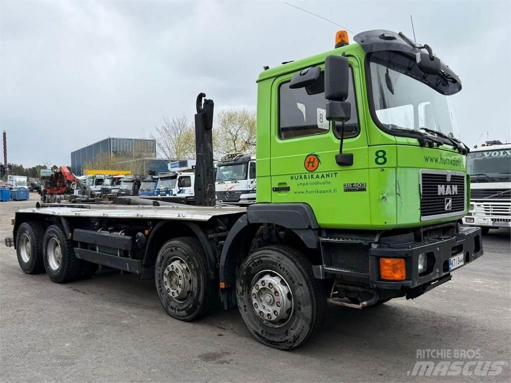MAN 35.403 8X4 吊鉤式起重車