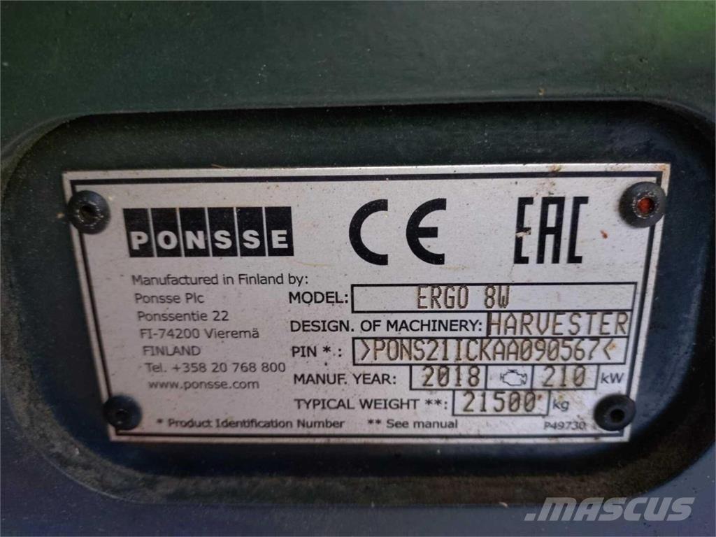 Ponsse Ergo 收穫機