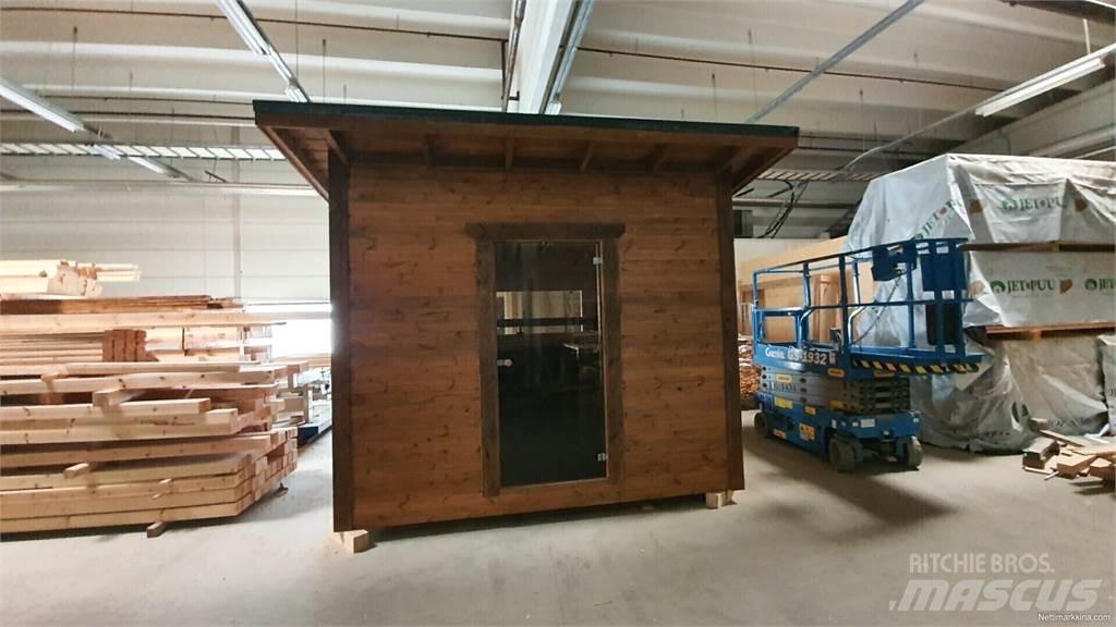  Saunamökki 15 hlö 鋼架建築